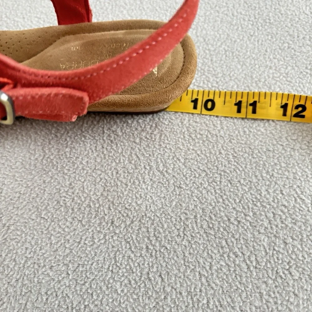 Kookaburra By Ugg Women Coral Ankle Strap Cork Wedge Grommet Sz 7.5 M Sandal